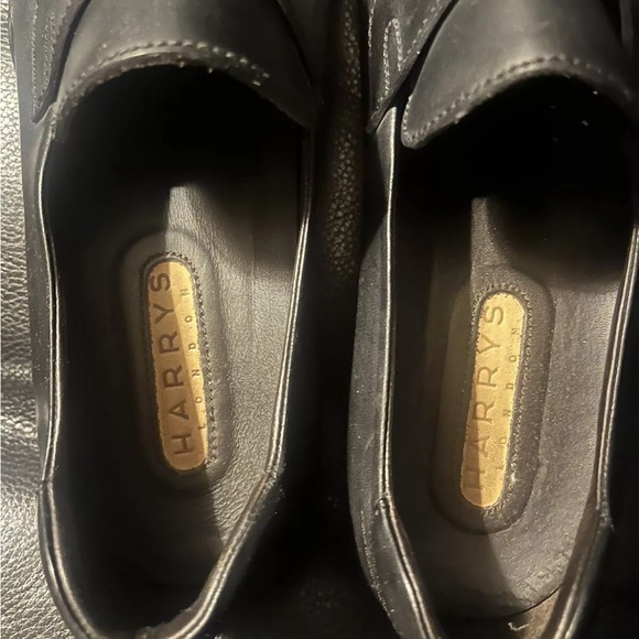 NEW Harry’s of London Black Calf Leather Penny Loafer, Size 43 / US 10 Mens main image 4